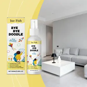 Crayon Remover for Walls- Instant Cleaning for Marker, Ink & Graffiti Stains on Wall - Safe for Painted, Whiteboard, Wallpaper - Quick Stain Remover for Home Playroom/Classroom