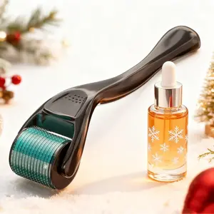 Portable home beard micro needle instrument, with 540 high-purity titanium alloy micro needles, meets the needs of home facial maintenance and is a practical gift for both men and women