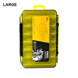Tackle Box Organizer, Large Capacity Fishing Accessories Case, Perfect for Organizing Hooks and Lures, Ideal Choice for Small Businesses and Retailers