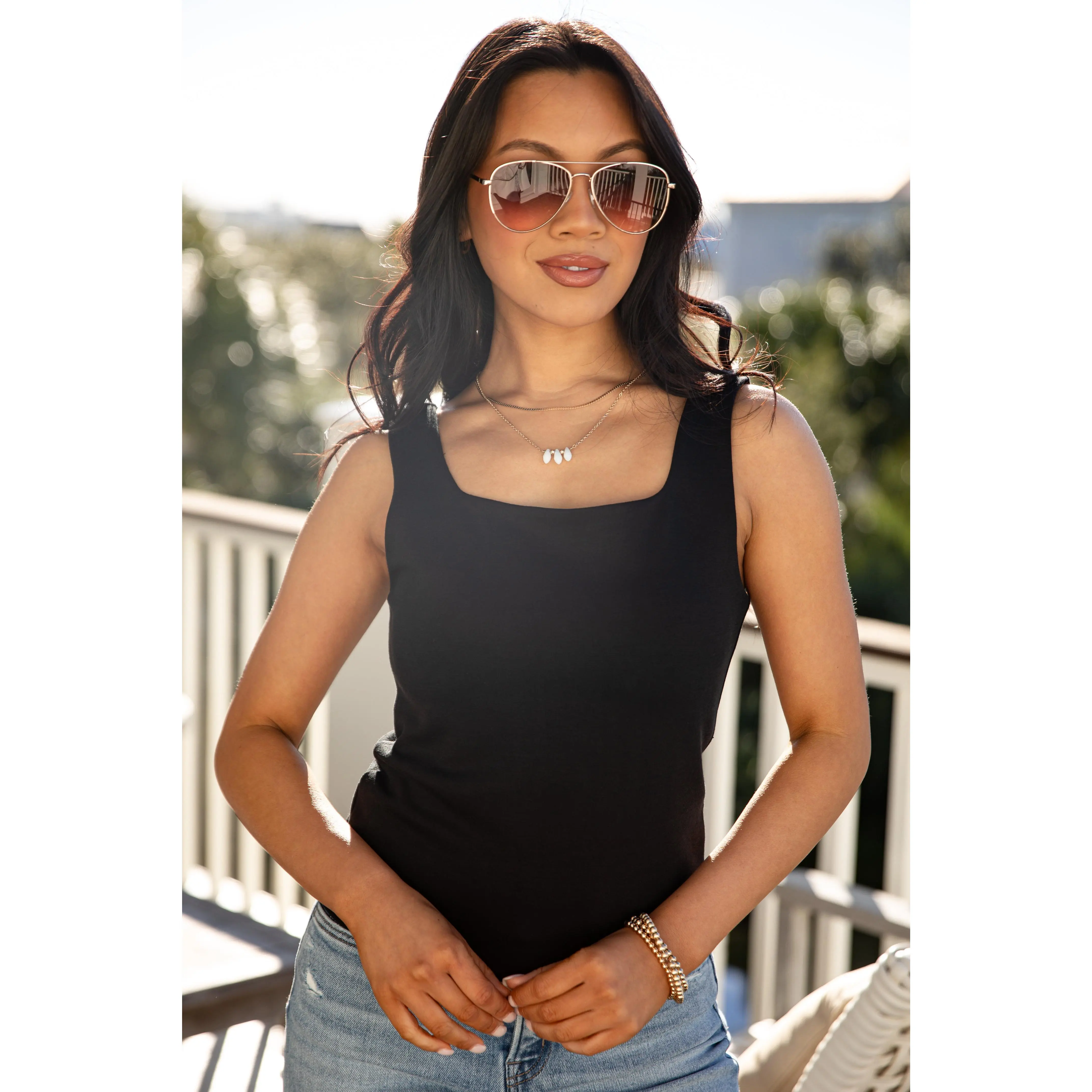basic tank top pink - TikTok Shop