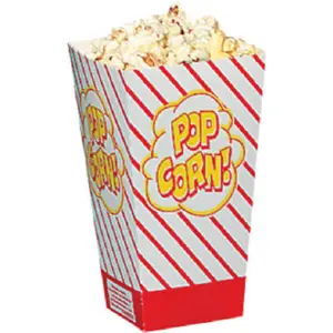 Gold Medal 2066 0.8 oz. Small Popcorn Scoop Box, 500 Count