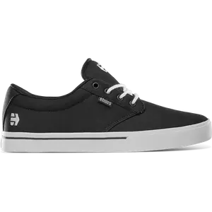 Etnies Jameson 2 Eco Black Round Toe Lace-Up Trainers for Sports All Seasons Closed Running Boy Classic Style Eco-Friendly Skate Shoes