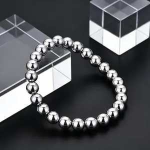 Hematite Grounding Shield: Stability & Negative Energy Repel Spiritual Bracelet Natural Hematite Bracelet | Grounding Stability & Negative Energy Protection Healing Crystal Jewelry | Gemstone Beaded Wristband for Men Women