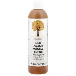 Caleb Treeze Organic Farm Old Amish Muscle Tonic, 8 fl oz (237 ml)