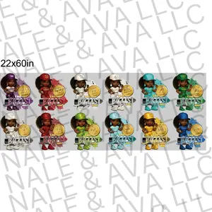 The Biggest One Zodiac DTF Pre-Made 22x60 Gang Sheet