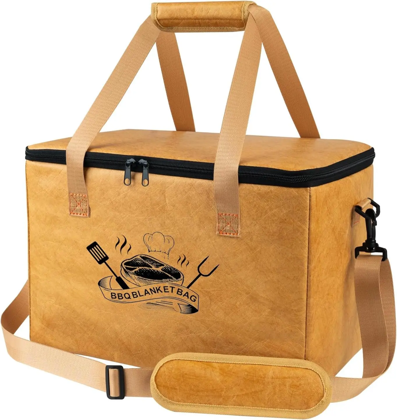 BBQ Blanket for Resting Meat, BBQ Resting Bag for Meat,Meat Brisket Resting Bag,Meat Blanket for Resting Large Barbecue Resting Blanket For Outdoor  and Grilling (Yellow)