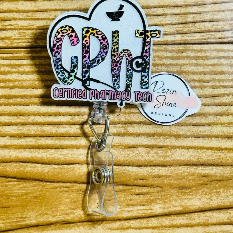 Certified Pharmacy Technician CPhT Badge Reel