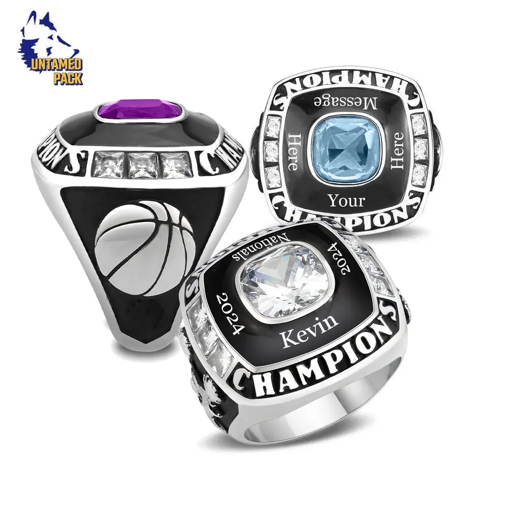 Personalized Basketball Championship Ring Personalized Basketball Championship Ring