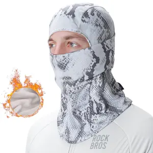 ROCKBROS Cold Weather Heat Reactive Balaclava Ski Mask for Men & Women Windproof Thermal Winter Scarf Hood for Cycling