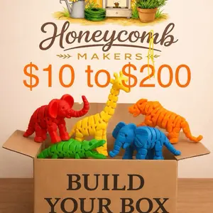 Build-A-Box - Personalize Your Collection with Articulating Figures or Statues - Gift for Any Occasion