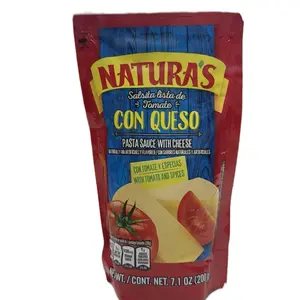 3 Bolsitas Naturas Salsita de tomate con queso 200g