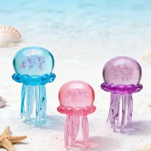 2026 New Soft Gel Filled Sensory Squeeze Toy, Stretchy Elastic Squishy Stress Relief Ball, Calming Anxiety Reducing Hand Fidget, Cute Relaxing Jelly Texture, Fun Portable Handheld Squeeze Toy Gift for All Ages