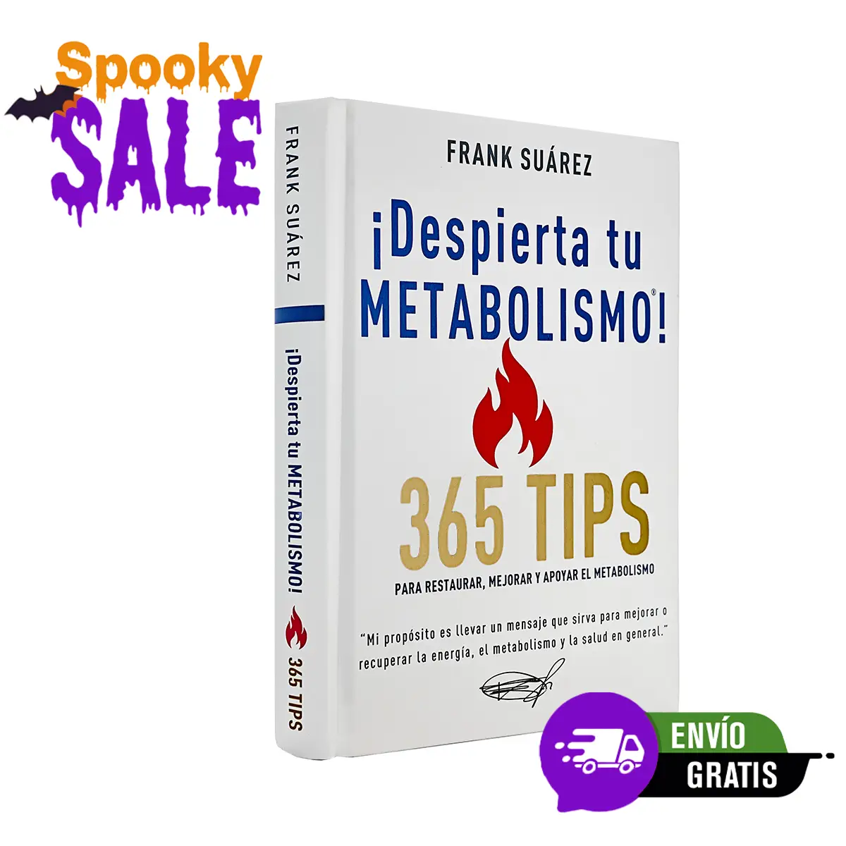 NUEVO Libro ¡Despierta tu Metabolismo! 365 Tips para Restaurar, Mejorar y Apoyar el Metabolismo
