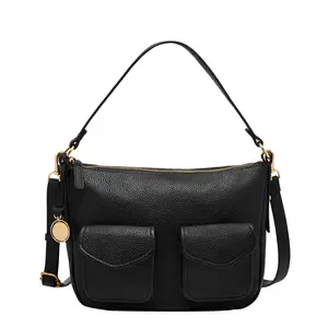 Fossil Women's Jolie Leather Cargo Crossbody Bag