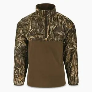 No chest pocket Quarter Zip Jacket Drake Pullover Sale Drake Waterfowl MST 1/4 Zip Refuge Eqwader Jacket