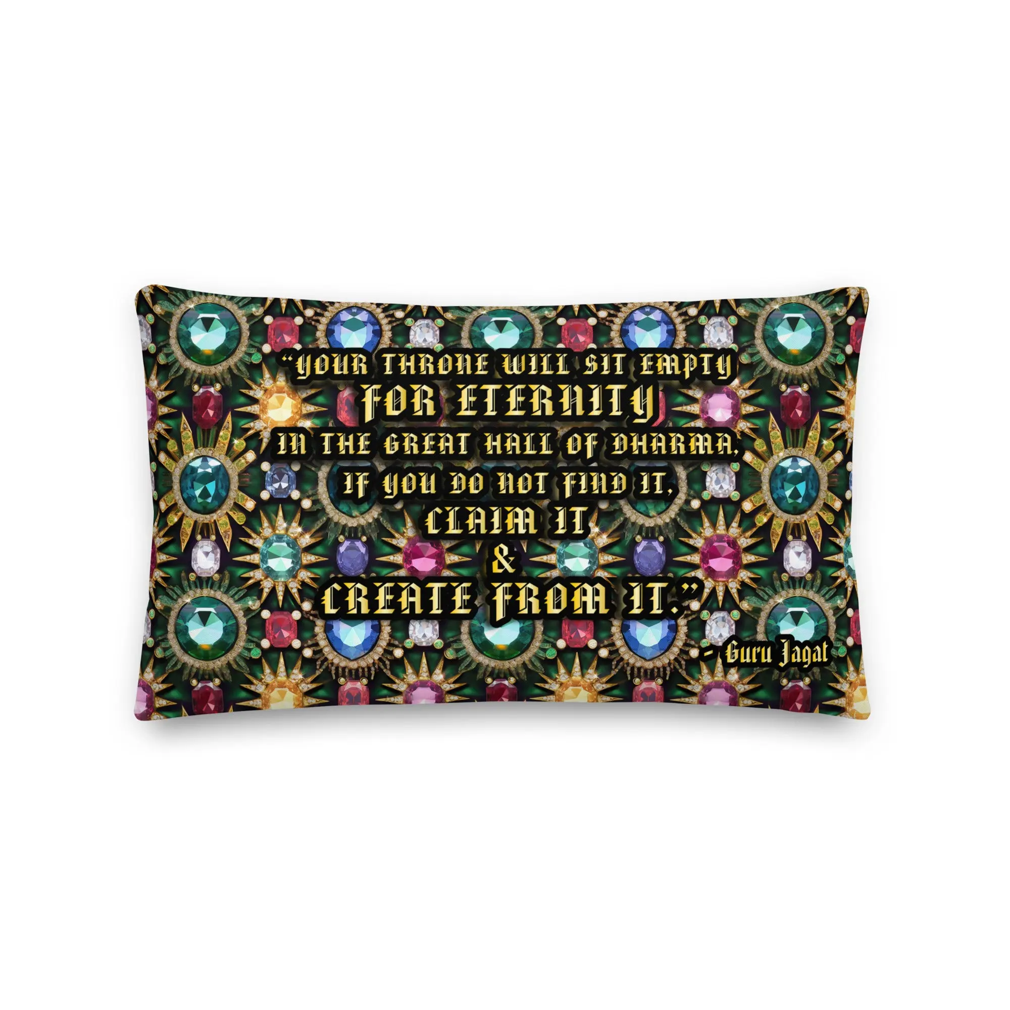 RAJ ROYAL Meditation Pillow BLACK