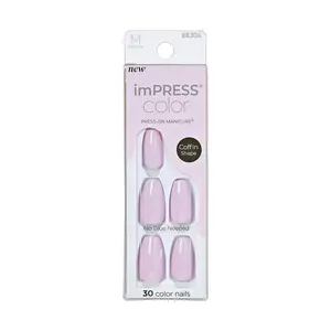 KISS imPRESS Color Press On Nails - French Lavender