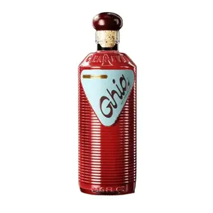 Ghia Signature Non-Alcoholic Apéritif 33.5 FL.OZ. with Classic Bottle Design and Gold Cap