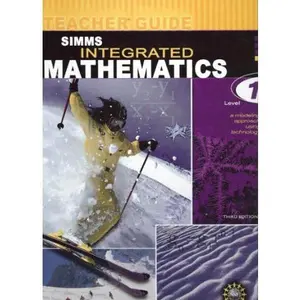 USED-SIMMS INTEGRATED MATHEMATICS: A MODELING APPROACH USING TECHNOLOGY LEVEL 1 TEACHER GUIDE PAK by MONTANA COUNCIL OF TEACHERS OF MATHEMATICS (Paperback)