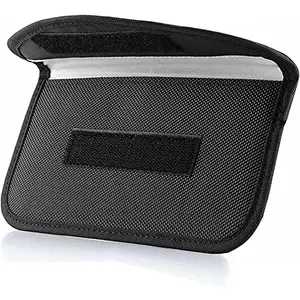 Signal Blocking Bag, GPS RFID Faraday Bags for Phones Faraday Bag Pouch Shield Cage Wallet Phone Case for Cell Phone  Protection  Key FOB, Anti- Anti- (1 Pack)