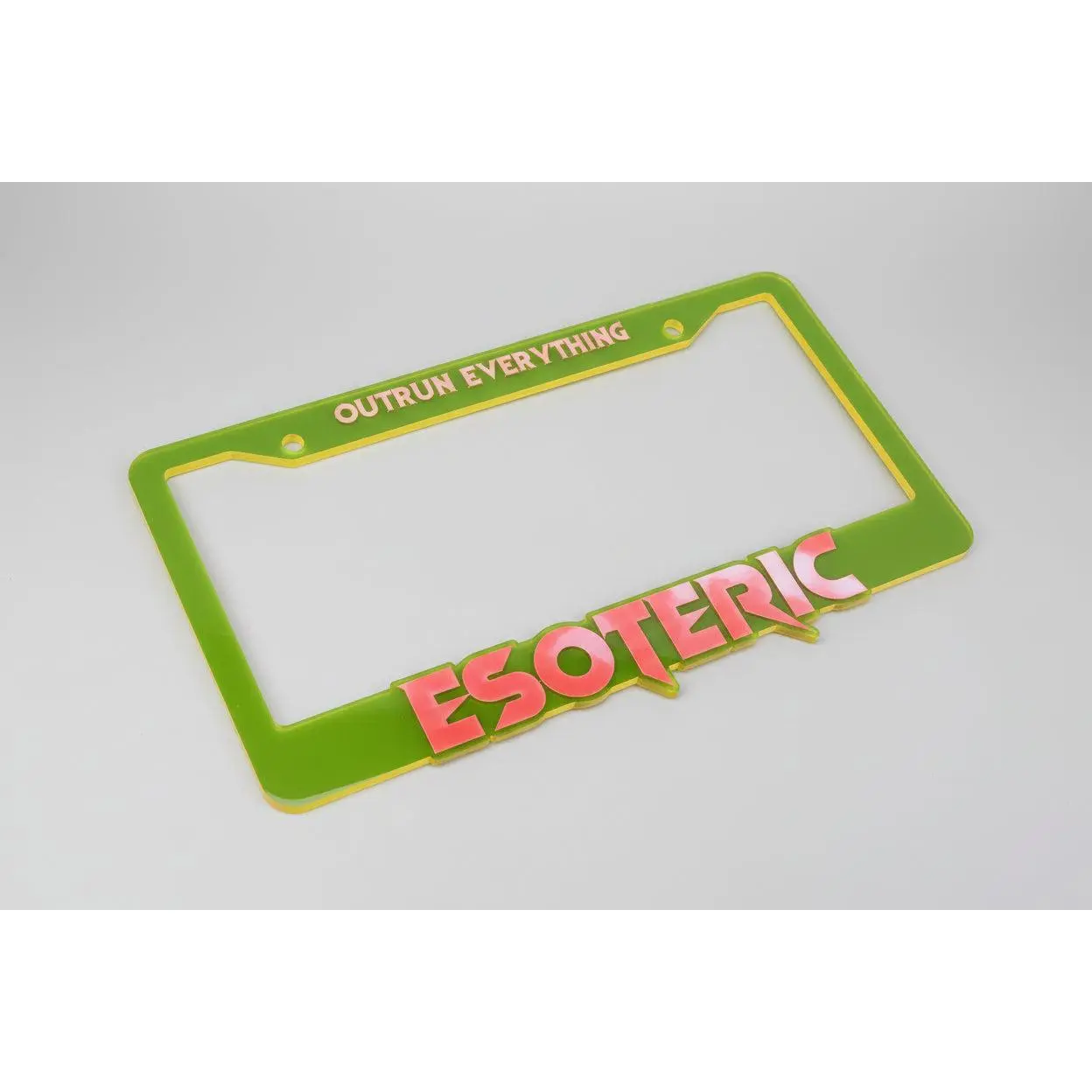 Custom Neon Transparent Frames