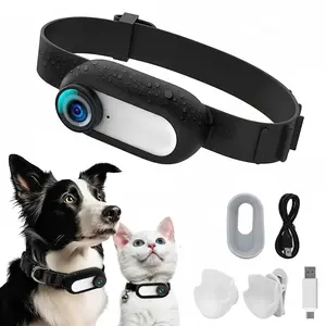HD Pet Collar Camera 1080P with Video Recording - No WiFi