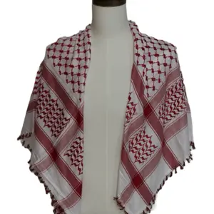Ahla Shabab White & Maroon Hatta/Kuffiyeh