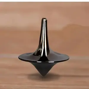 3 rotating gyro titanium alloy, high-end and exquisite, perfectly balanced desktop gyro, suitable for office activities, Spinning Top, Metal Spinning Tops
