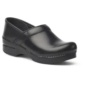 Dansko Professional Men's Classic Clog In Black Cabrio