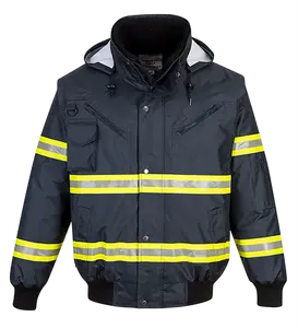 Portwest F126NARXXL Iona Enhanced Bomber Jacket, Navy - 2XL