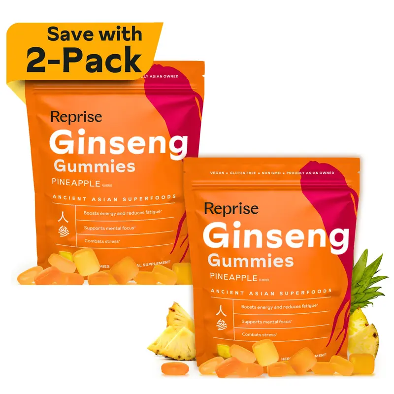 Korean Ginseng Gummies (2-Pack Bundle)