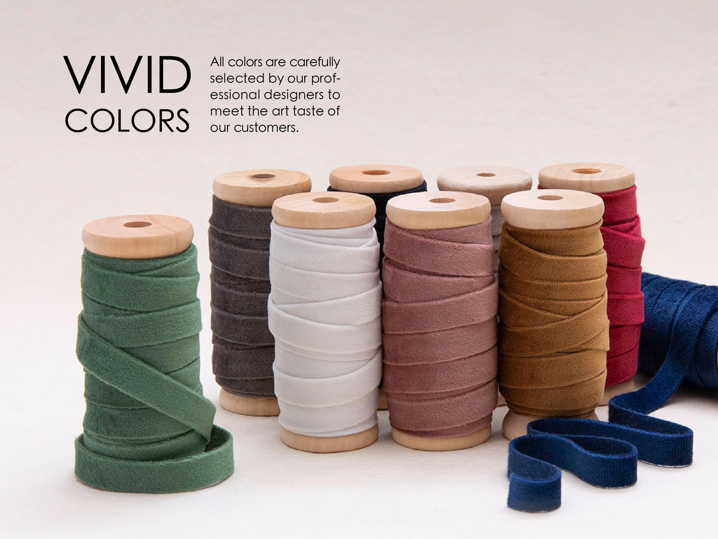 Vitalizart Velvet Ribbon Dusty Green Blue 3/8" x 15 Yd Fabric Trim 3 Rolls * 5 Yd for Christmas Wreath Decoration Craft Ornaments Gift Wrapping Bows