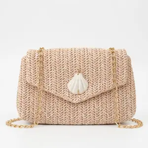 Saltwater & Straw Clutch-Cove