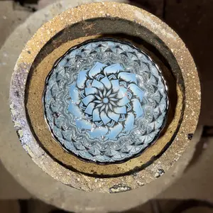 Handmade porcelain Jianzhan cup, teacup, drinking cup,kiln masterpiece LIN XING 12