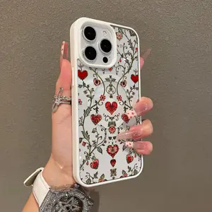 Premium Magnetic Case for iPhone11/12/13/14/15/16/promax Love flower vine pattern y2k cased MagSafe Ready, Anti-Fall, Springtok and Ultra-Thin Design | Perfect for Everyday Use Protector Screen Protector Aesthetic Resistance