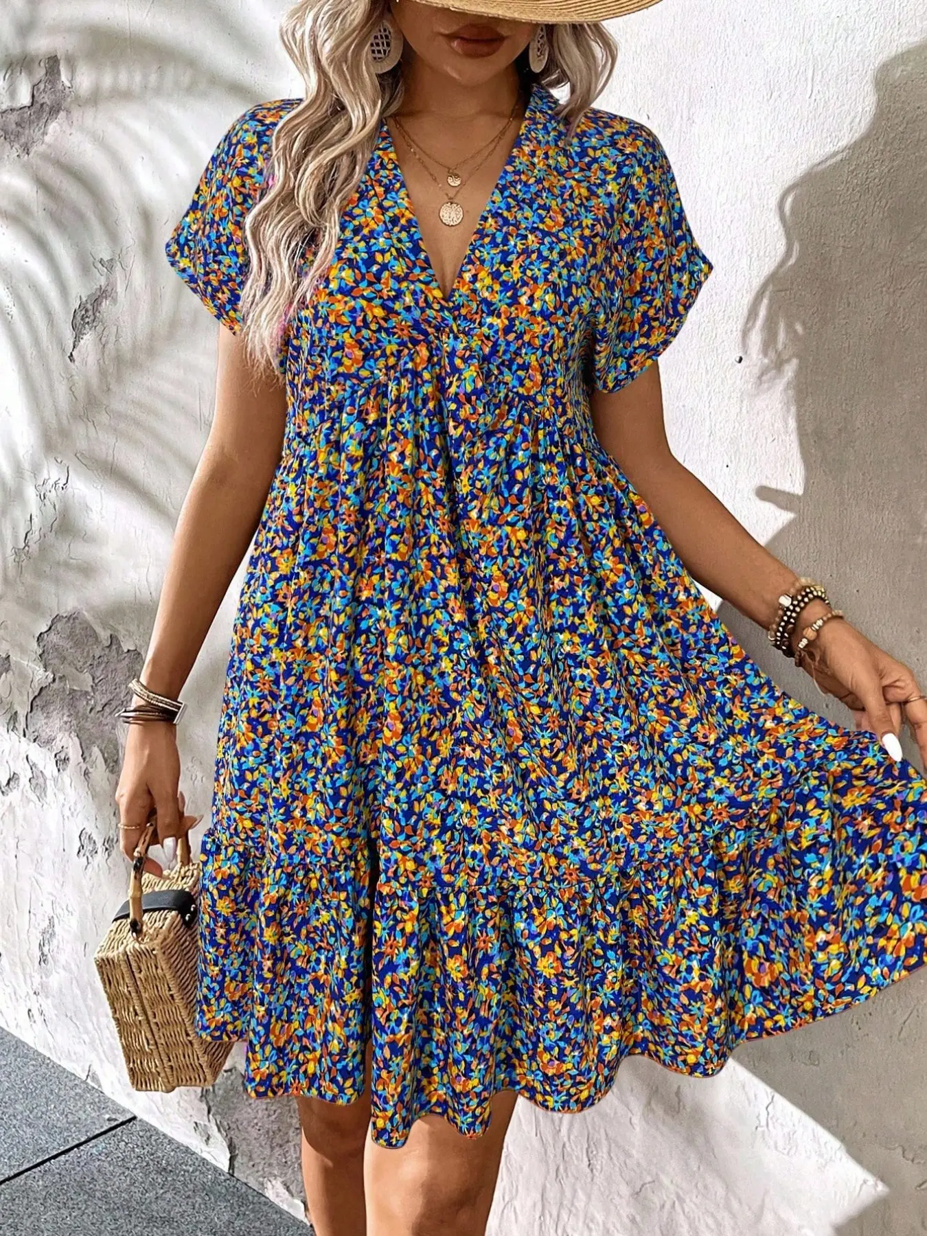 Summer Dress Short Flowy Dresses Plus Size Jinhomg Summer Dresses For Women Plus Size V-Neck Short Sleeve Mini Dress Casual Loose Tiered A Line Flowy Dresses Lightweight T Shirt Dress Dark Gray Summer Dress Short Flowy Dresses Plus Size Jinhomg Summer Dresses For Women Plus Size V-Neck Short Sleeve Mini Dress Casual Loose Tiered A Line Flowy Dresses Lightweight T Shirt Dress Dark Gray