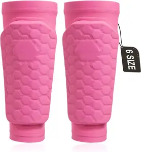 Soccer Shin Guards for  Youth Adults, Shin Guard Soccer Sleeves for 2-18  Boys Girls Men,  Compression Sleeve with Honeycomb Pads, Espinilleras de Futbol para Hombres