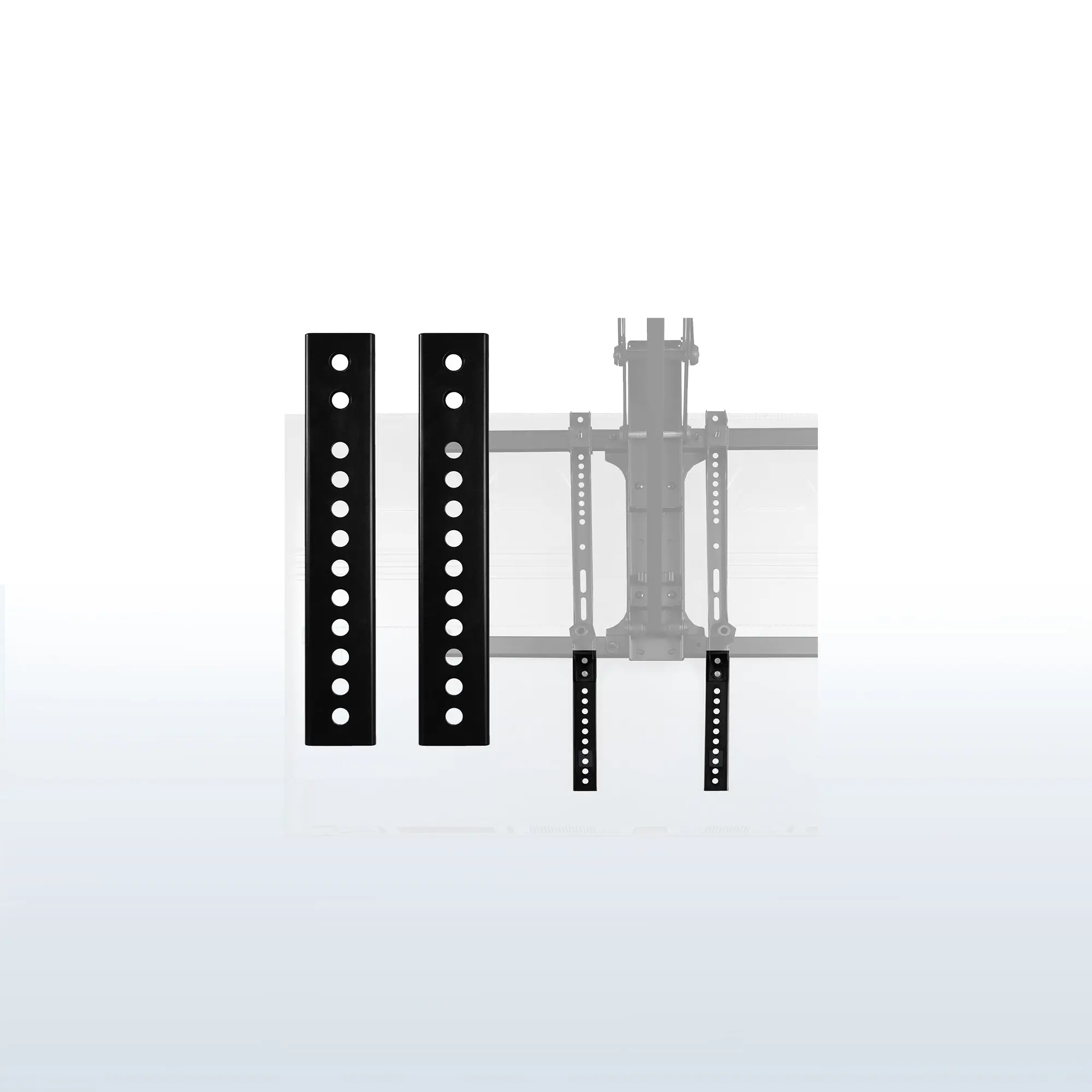 Vertical VESA Extender Kit for Computer & Office Desktop, Laptop Graphics Card Components, Brackets