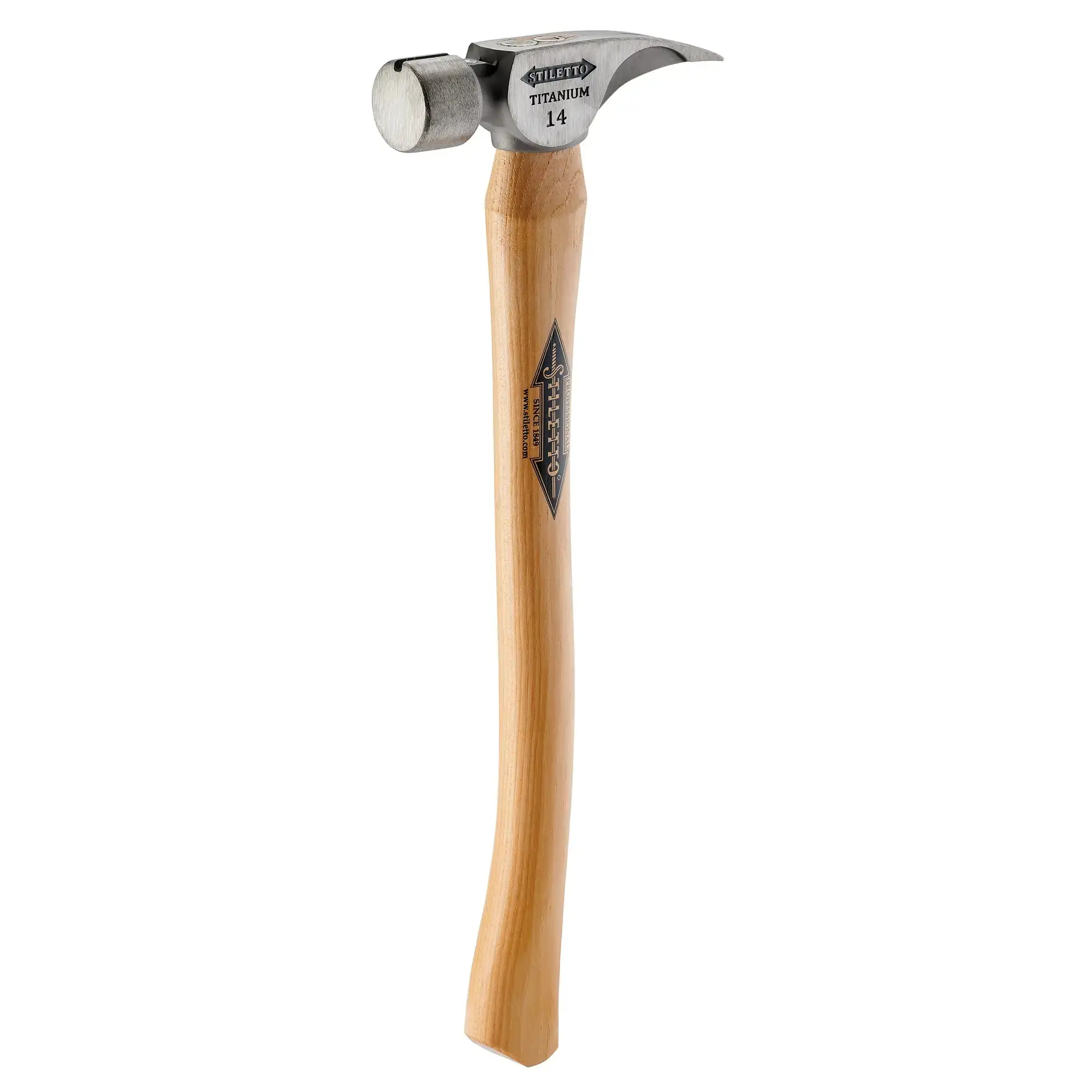 Stiletto TI14SC 14oz Smooth/Curved Hickory