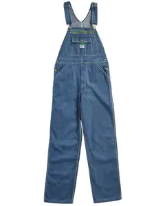 Liberty Men's Men'S Stonewashed Denim Bib Overalls - 14006Stone