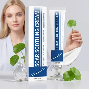 Scar Removal Cream,  Skin Repair Scar Cream, Helps Fade Surgical & Acne Scars, Supports Smoother Skin Texture & Reduces the Look of Stretch Marks