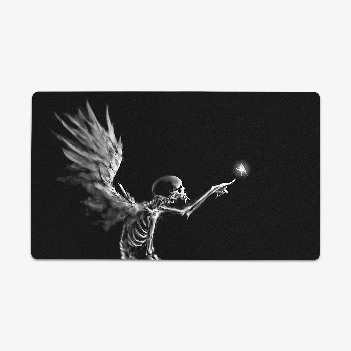 Custom Artwork Desk Mat - Light, Thin, Customizable Design for Surface Protection, Non-Slip Textile Accessory, Desk Protection