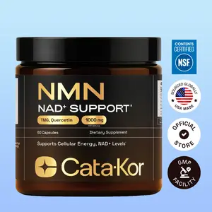 NMN Dietary Supplement - 1000 mg Complex with Quercetin, TMG, Resveratrol - Supports Cellular Energy & NAD+ Levels - Vitamin Wellness Supplement for Health Nutrition