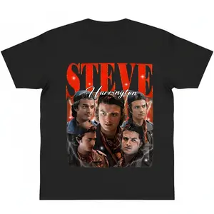 Babysitter Steve Harrington Graphic Tee Shirt Unisex Tshirt Steve Harrington Tee For Fan Joe Keery Gildan Stranger Thing y2k cotton fashion Streetwear Casual Top Trending