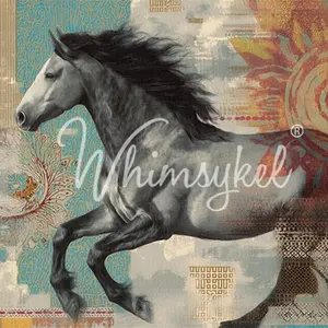 Whimsykel - Unbridled Echos Decoupage Paper (21x29 Size)