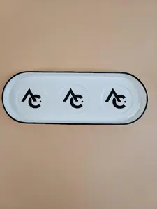 Kitchen side Ceramic tray [porcelain]