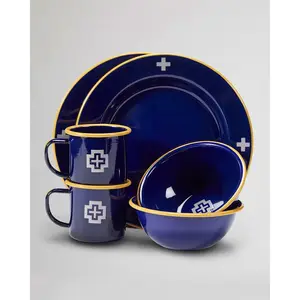 Pendleton Camp Enamelware Set Navy Cross