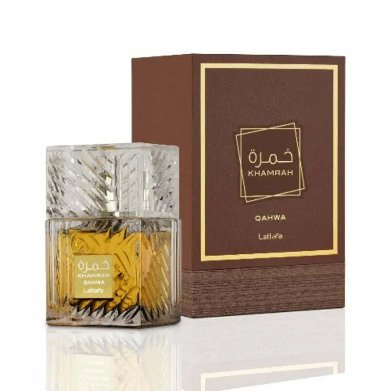 Lattafa Khamrah Qahwa For Unisex 3.4 Oz Eau De Parfum Spray