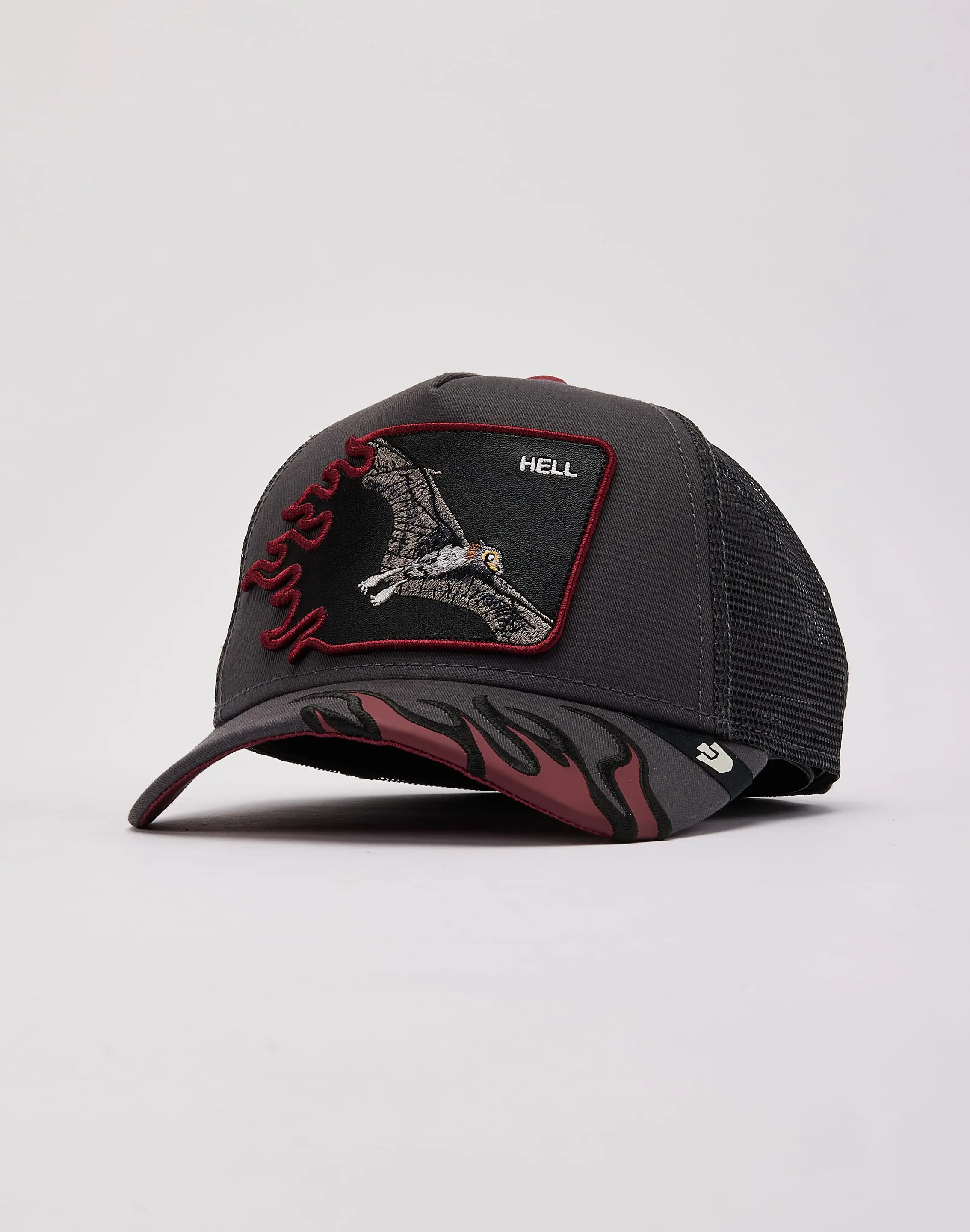 Mens Goorin Bros Hell Flames Trucker Hat Mens Goorin Bros Hell Flames Trucker Hat