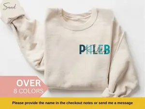 Personalized Phleb Tech Sweatshirt, Custom Phleb Tech Blue Shirt, Phlebotomist Gift, Nurse Appreciation Gift, Phlebotomy Technician Crewneck